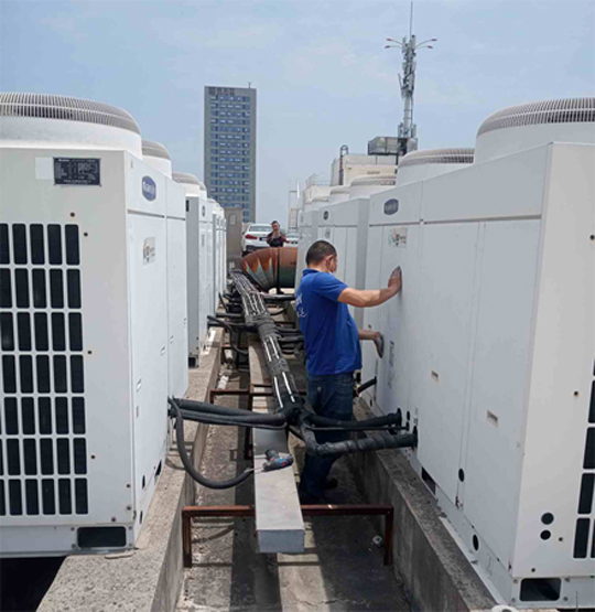 南安中央空调制热和不制冷系统维修方法